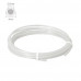 Bela PTFE cevka 2,5 x 4 mm, 1 m